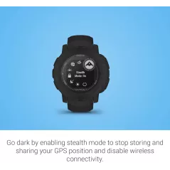 Montre Garmin Instinct 2 Solar Tactical GPS Outdoor Noir