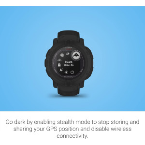 Garmin Instinct 2 Solar Tactical GPS Watch – Solar Charging & Multi-GNSS