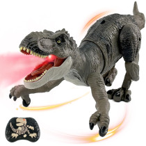 Remote Control T-Rex Dinosaur Toy for Boys 3-7 with Realistic Spray!