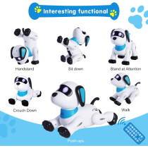 Robot Chien Télécommandé Programmable 3+ avec LED et Sons