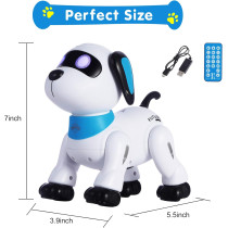 Robot Chien Télécommandé Programmable 3+ avec LED et Sons