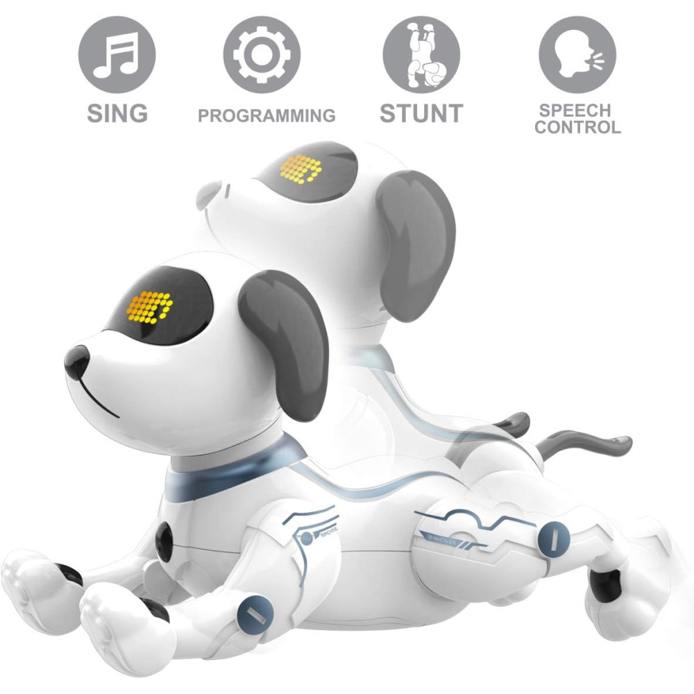 Robot Chien Télécommandé Fisca - Jouet Interactif Enfant