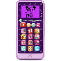 LeapFrog Chat & Count Emoji Phone - Purple Kids Educational Toy