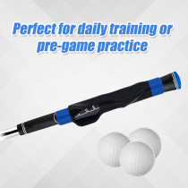 Golf Grip Trainer - Anti-Slip Lightweight Swing Aid for Right Hand, Blue
