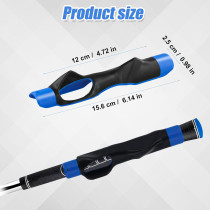 Golf Grip Trainer - Anti-Slip Lightweight Swing Aid for Right Hand, Blue