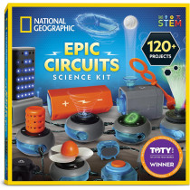 National Geographic Circuit Maker Kit: 120 Electrical STEM Projects for Kids