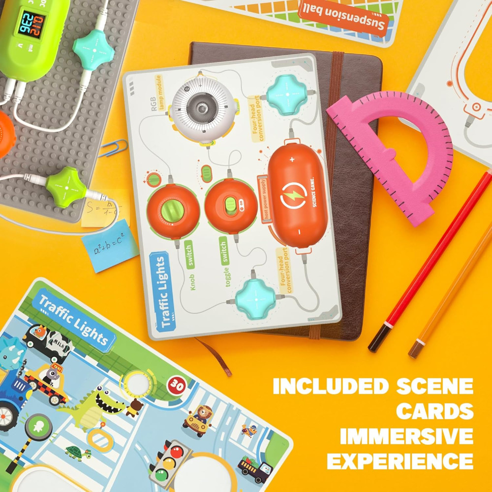 STEM Science Kits for Kids – 420+ Projects, Electronics Toy for Ages 3-12