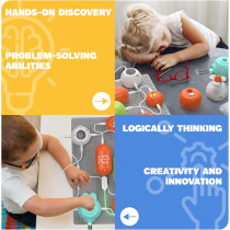 STEM Science Kits for Kids – 420+ Projects, Electronics Toy for Ages 3-12