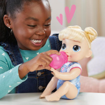 Baby Alive Crawl 'n Play Harper Hugs Doll, Blonde Hair, 10.75 for Kids