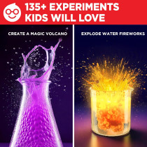 Doctor Jupiter Science Kit for Kids 8-14 | 135+ STEM Experiments & Gifts