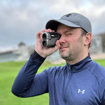 Gogogo Sport Vpro VRP Golf Rangefinder with Slope, 7X Mag, ±0.3yd Accuracy