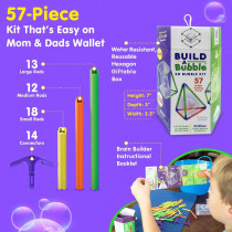 Build A Bubble Montessori 3D Bubble Maker Kit – Fun STEM Toy for Kids 8+