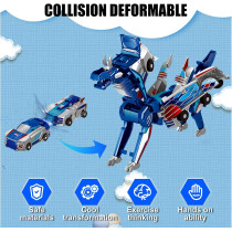 Aimery Magnetic Dinosaur Transforming Car Toy – Fun Gift for Kids