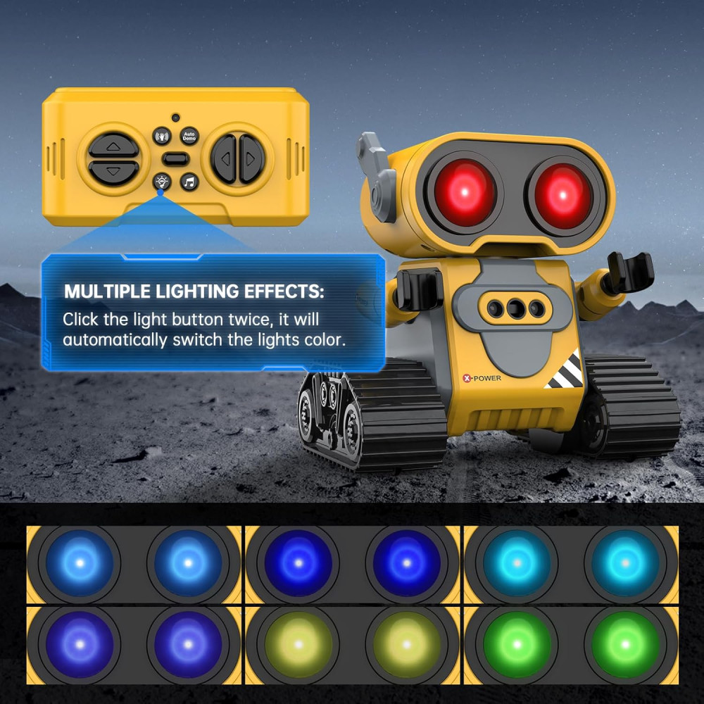 Hamourd Remote Control Robot Toy with Gesture Sensing & Dance Modes