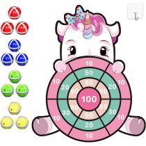 30 Large Dart Board for Kids – Top Festival Gift for Boys & Girls