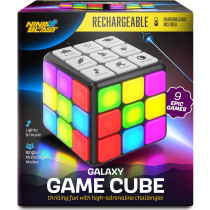 Rechargeable Game Activity Cube with 9 Brain & Memory Games – Kids Toy Gift