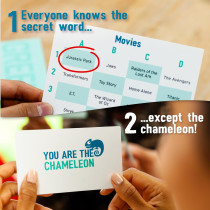 Big Potato The Chameleon: Award-Winning Family Board Game + 80 Extras