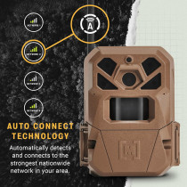 Moultrie Edge 2 Cellular Trail Camera - 36MP, 4G LTE, 1080P Video