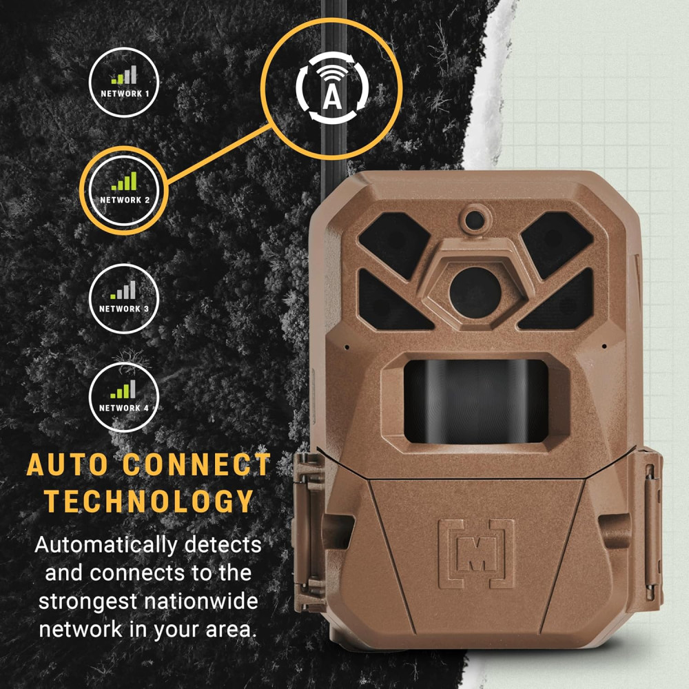 Moultrie Edge 2 Cellular Trail Camera - 36MP, 4G LTE, 1080P Video