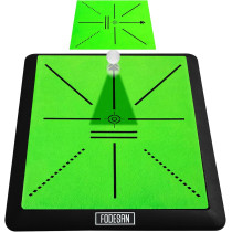 Golf Hitting Mat with Swing Feedback & Impact Detection – Indoor/Outdoor