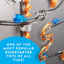 NATIONAL GEOGRAPHIC Magnetic Marble Run - 150-Piece STEM Building Set