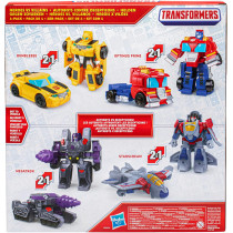 Transformers Heroes vs Villains 4-Pack Action Figures – Amazon Exclusive