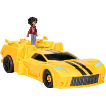 Transformers EarthSpark Bumblebee Spin Changer 8 Action Figure Set