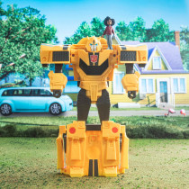 Transformers EarthSpark Bumblebee Spin Changer 8 Action Figure Set