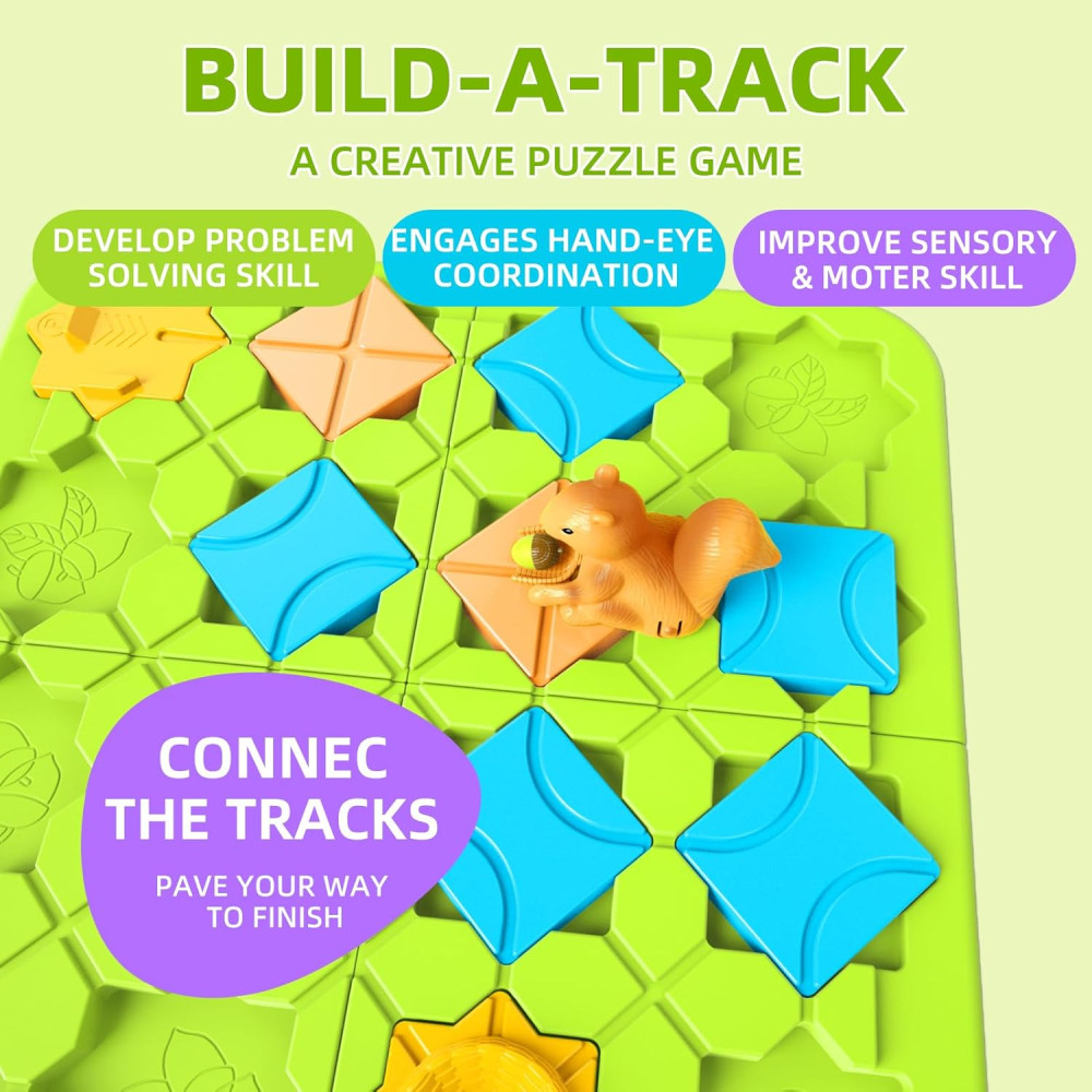 Jeux STEM Enfants 4-8 Ans : Casse-têtes & Puzzles 118 défis