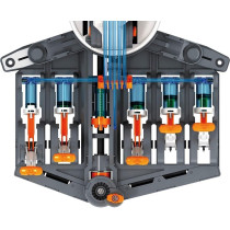 Kit Hydrobot Bras Hydraulique - Jouet STEM Enfants 12+