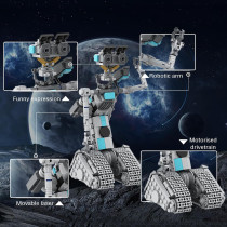 Johnny 5 Robot Building Kit - 368 PCS Movie Model Bricks for Adults & Kids