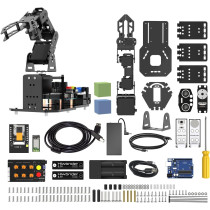 Bras Robotique Arduino UNO 5DOF | Kit Éducatif STEM Open Source