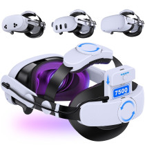 Kawaye VR Head Strap for Meta Quest 3S/3/2 with 7500mAh Battery Pack
