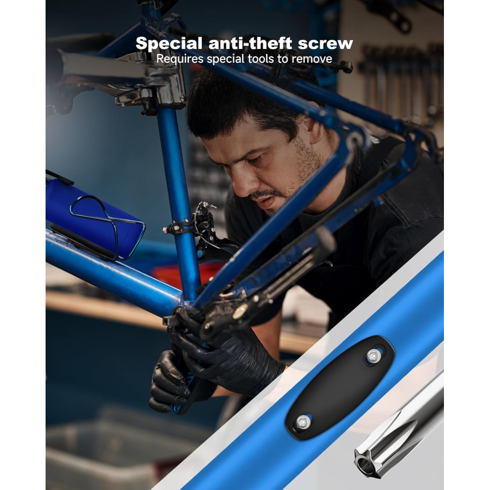 Waterproof Bike Tracker for Apple Find My | Hidden Anti-Theft Tag