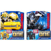 Transformers One Cog Changer Bumblebee & Airachnid 4-Inch Action Toys