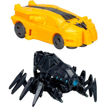 Transformers One Cog Changer Bumblebee & Airachnid 4-Inch Action Toys