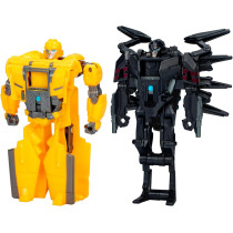 Transformers One Cog Changer Bumblebee & Airachnid 4-Inch Action Toys