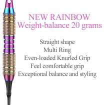 Soft Tip Darts Set 18/20g - Brass Barrel, Aluminum Shafts & Extras