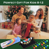 Magnetic Dart Board for Kids - Fun Double-Sided Toy Gift for Ages 8-14