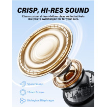 2.4G Wireless Gaming Earbuds with ENC Mic & 20ms Low-Latency for PS5/4