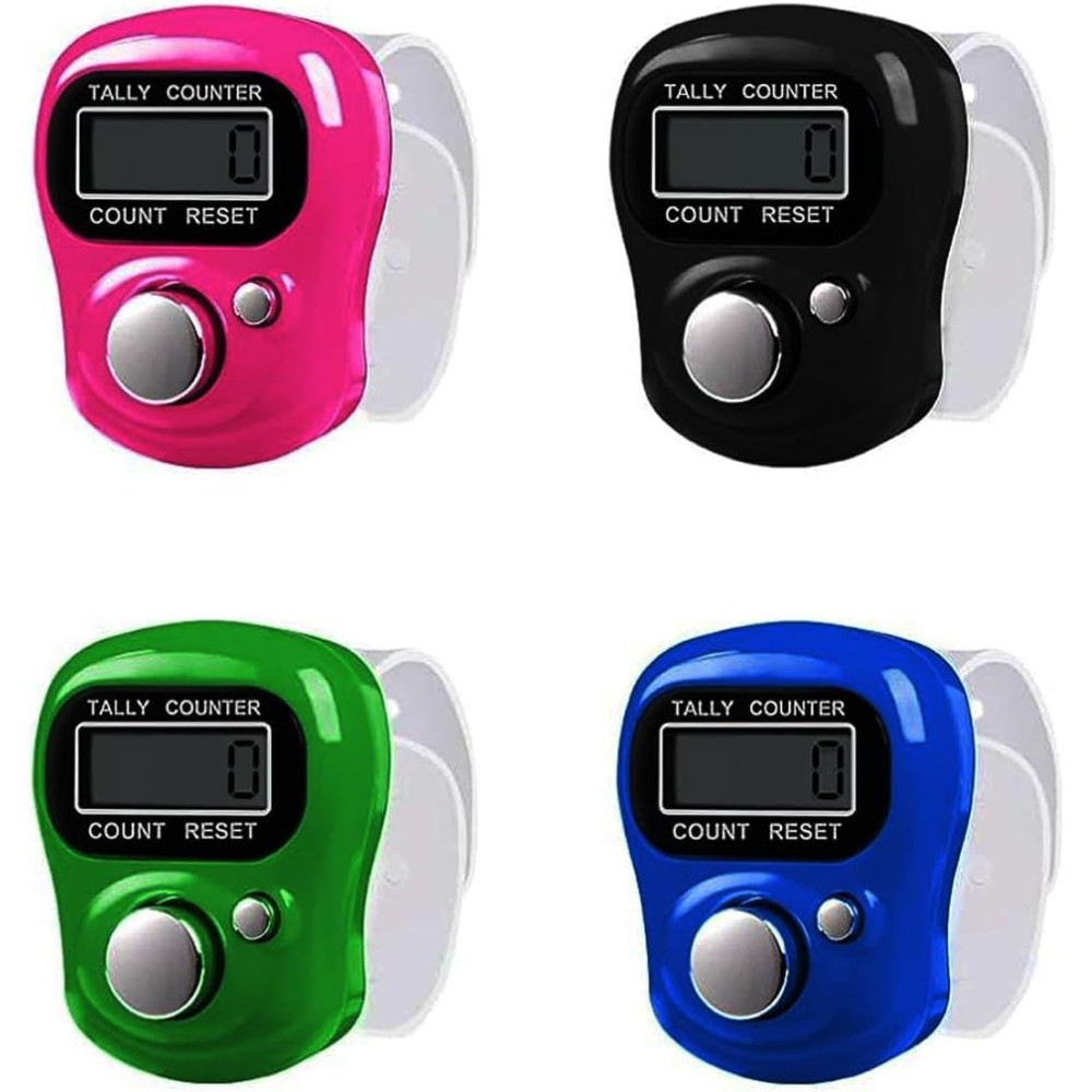 Electronic Finger Counter - 5 Digit LCD Tally for Golf & Counting Tasks