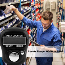Electronic Finger Counter - 5 Digit LCD Tally for Golf & Counting Tasks