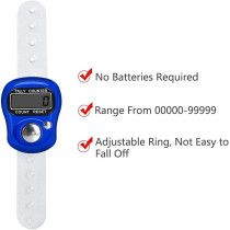 Electronic Finger Counter - 5 Digit LCD Tally for Golf & Counting Tasks