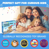 Smartivity 2in1 Hydraulic Airplanes & Darts STEM Toy for Kids 6-14