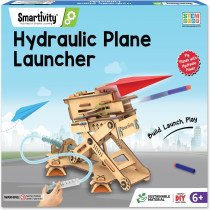 Smartivity 2in1 Hydraulic Airplanes & Darts STEM Toy for Kids 6-14