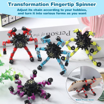 Zhanmai 32-Pack Transformable Fidget Spinners – Stress Relief Toys