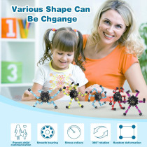 Zhanmai 32-Pack Transformable Fidget Spinners – Stress Relief Toys
