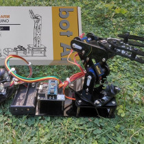 Smart Robot Arm Kit for Arduino – Learn Coding & Electronics Easily