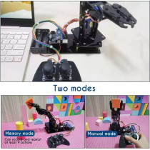 Smart Robot Arm Kit for Arduino – Learn Coding & Electronics Easily