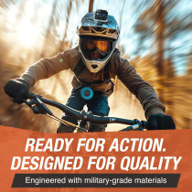 MCG Tactical 1080p HD Sports Action Camera – Waterproof, WiFi, 170° Lens